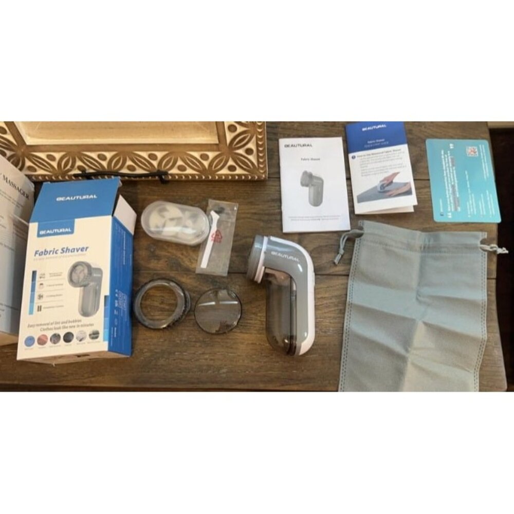 New Fabric Shaver and Lint Remover, Sweater Defuzzer with 2-Speeds